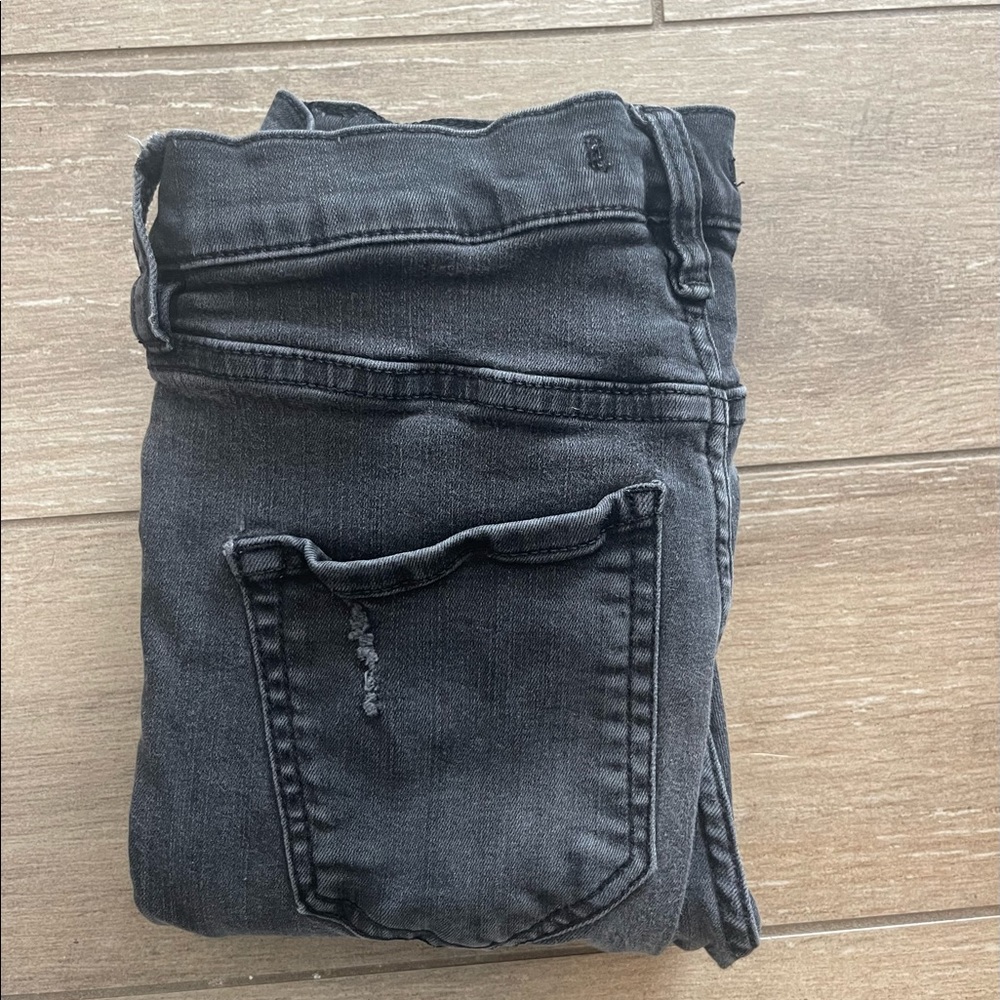 Free People skinny ripped jeans